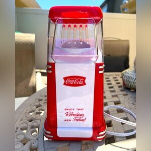 🍿Coca-cola collector miniature 🍿 popcorn machine